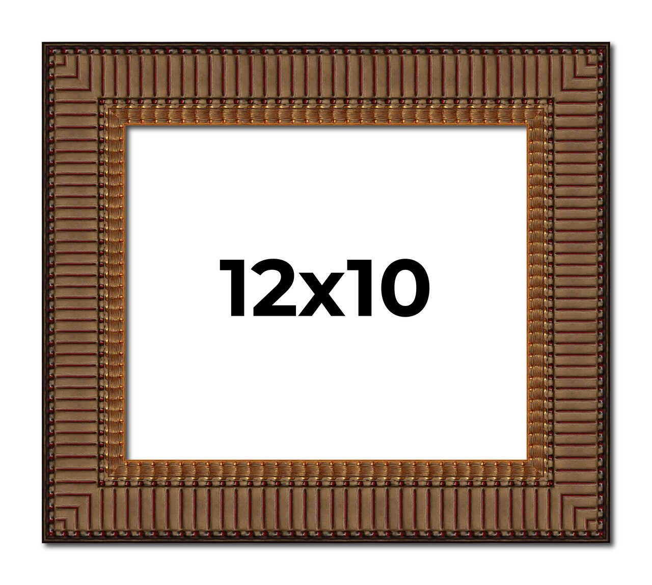 Photo Size Museum Black Picture Frame - UV Acrylic, Foam Board Backing, Hanging Hardware